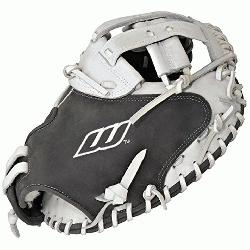 vanced Catchers Mitt Fastpitch Softball Glove 34 inch LACMGW (Right Hand Throw) : Wo